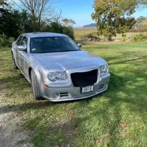 2006 Chrysler 300C SRT8 – Bright Silver Metallic 2006 Chrysler 300C SRT8 in Bright Silver Metallic exterior, 6.1L V8 performance sedan for sale at Stricker Cars Yard