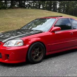 1999 Honda Civic Si – Milano Red Coupe For Sale 1999 Honda Civic Si coupe in Milano Red exterior for sale at Stricker Cars Yard, 182500 miles, $1000 asking price