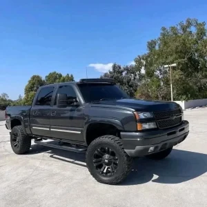 2005 Chevy Silverado Z71 4x4 – Lifted Off-Road Truck for Sale 2005 Chevy Silverado Z71 4x4 with 6-inch Fabtech lift and 20-inch XD Series wheels on 35-inch tires